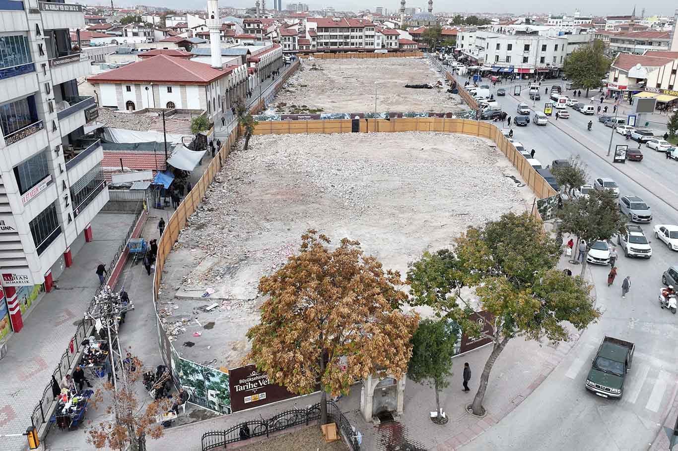 Konya Peynir Pazarı’nda ikinci etap tamamlandı
