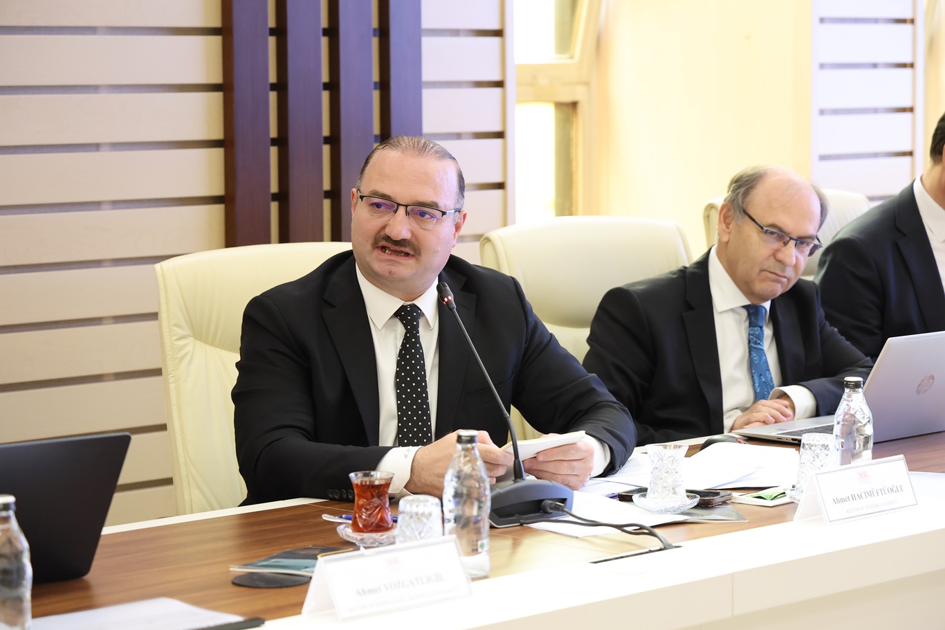 Atatürk Üniversitesi Rektörü Prof. Dr. Ahmet Hacımüftüoğlu