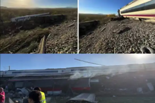 Dozens feared dead as two high-speed trains collide in Spain