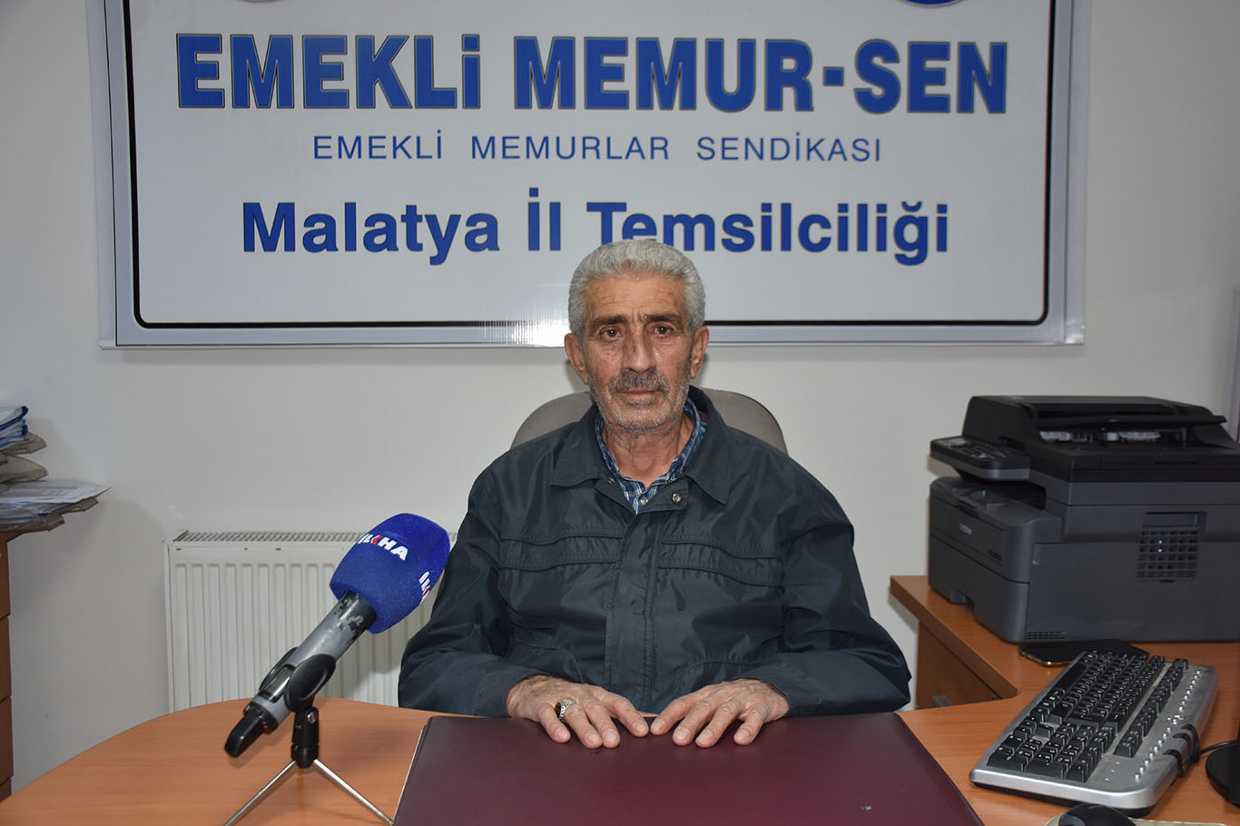 Emekli Memur-Sen Malatya İl Temsilcisi Halil Kılavuz