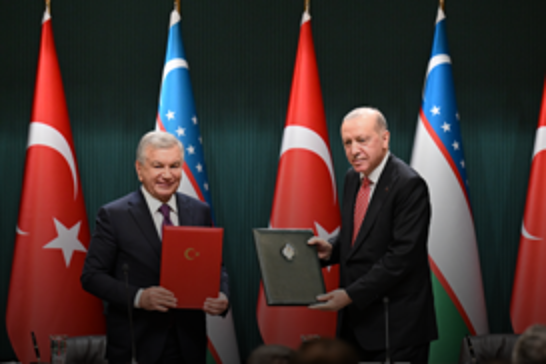 Türkiye ile Özbekistan arasında 5 anlaşma imzalandı