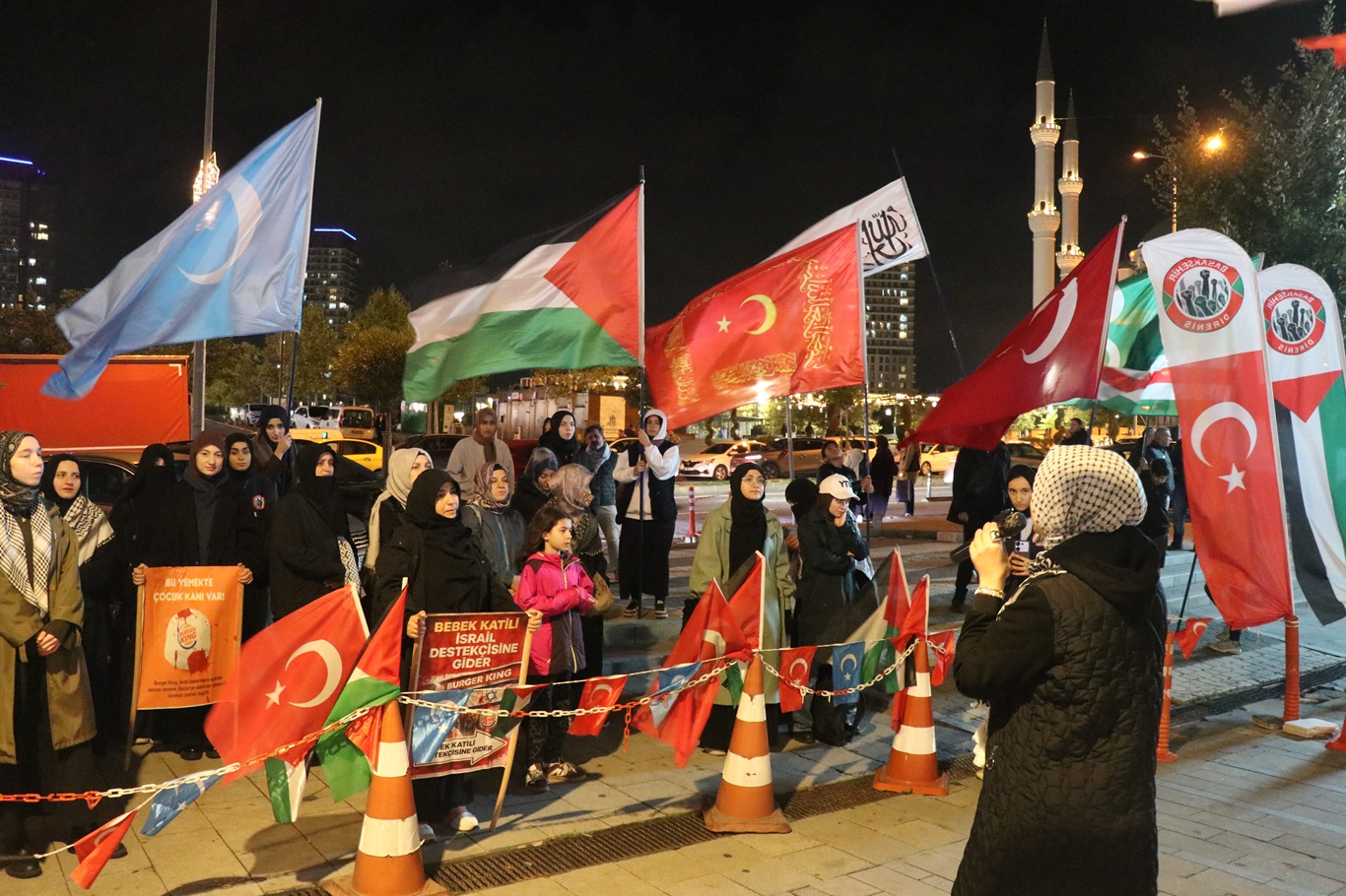 Filistin direnişine direnişle destek: 341 gündür eylemlerini sürdürüyorlar