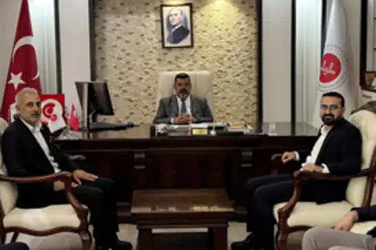 HÜDA PAR Batman İl Başkanlığından Müftü Durmuş'a ziyaret