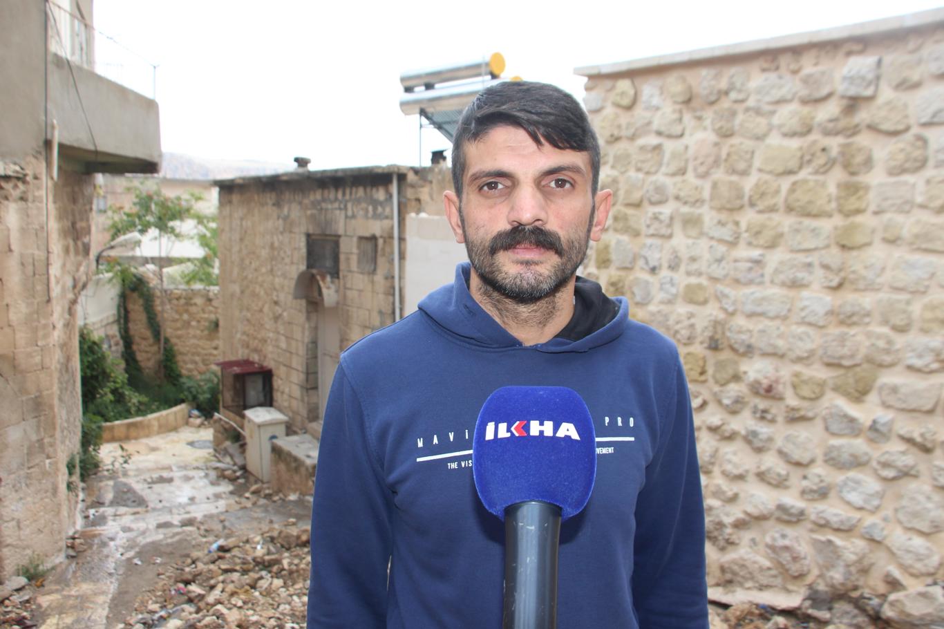 Mahalle sakinlerinden yarım kalan alt yapı çalışmasına tepki