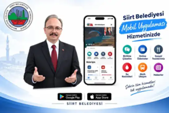 Siirt’te belediye hizmetleri tek uygulamada toplandı