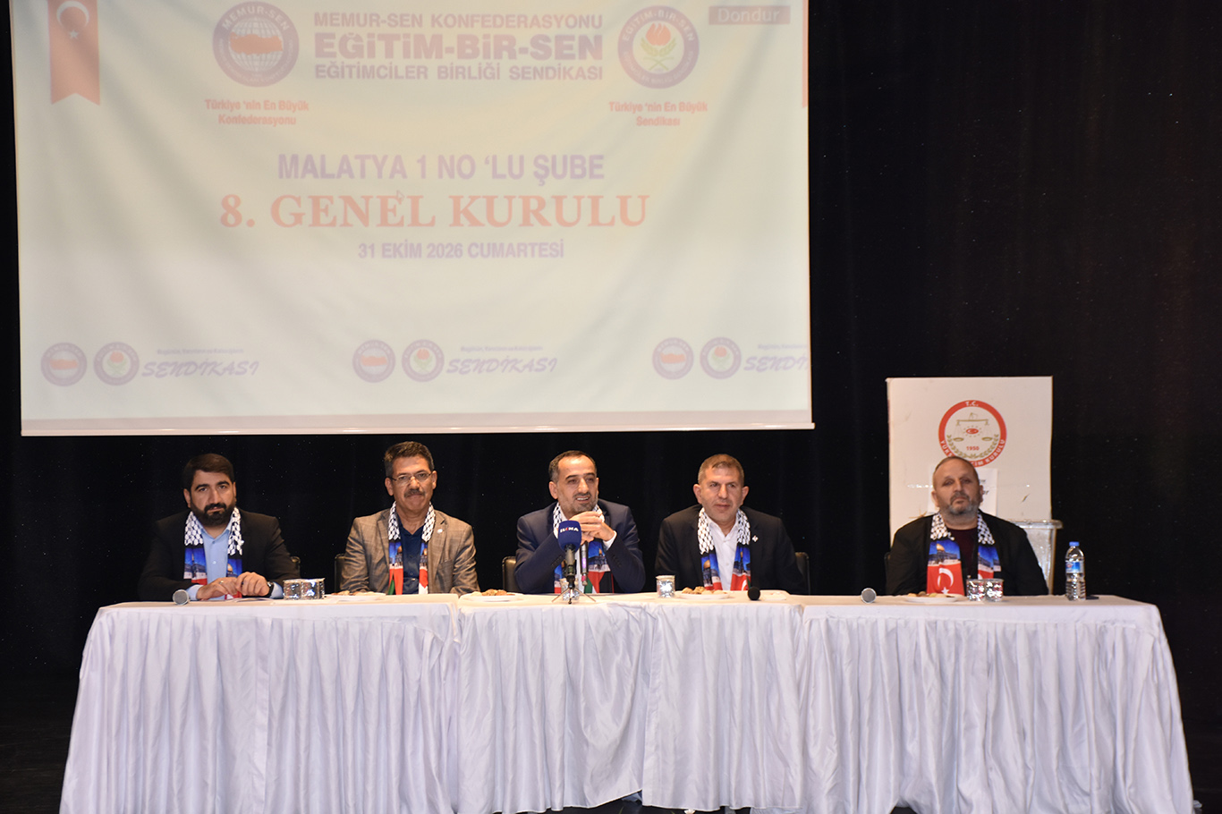 Eğitim-Bir-Sen Malatya 1 No'lu Şube Başkanlığına Şahin Kartal seçildi