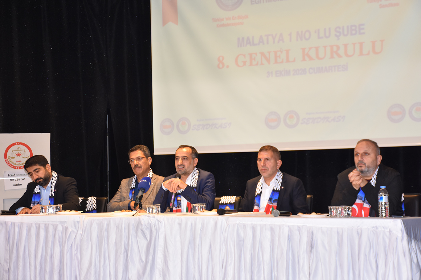 Eğitim-Bir-Sen Malatya 1 No'lu Şube Başkanlığına Şahin Kartal seçildi