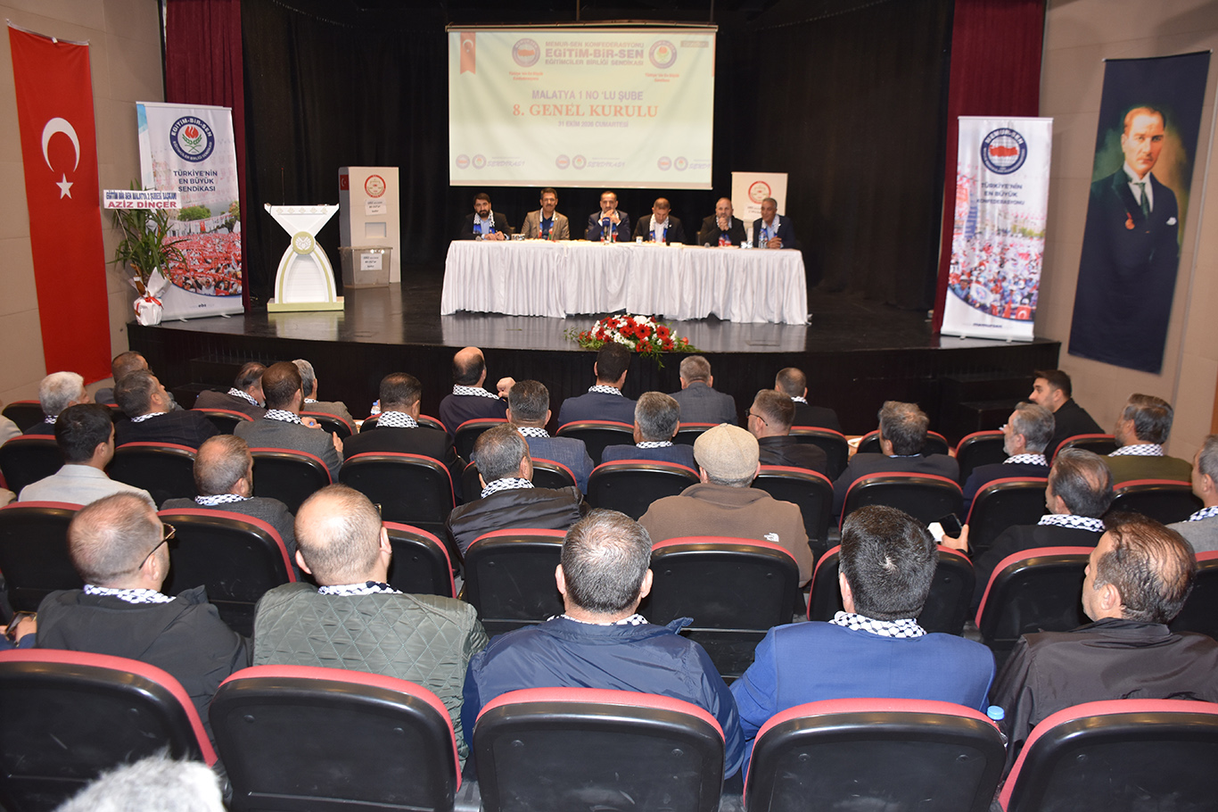 Eğitim-Bir-Sen Malatya 1 No'lu Şube Başkanlığına Şahin Kartal seçildi