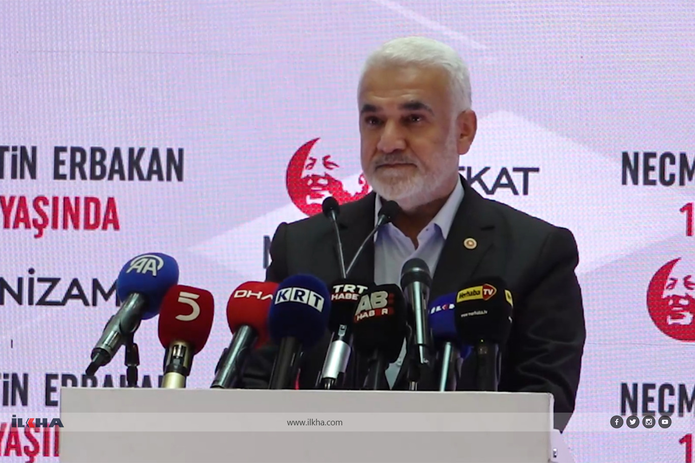 HÜDA PAR leader urges Muslims to revive Erbakan’s Islamic vision