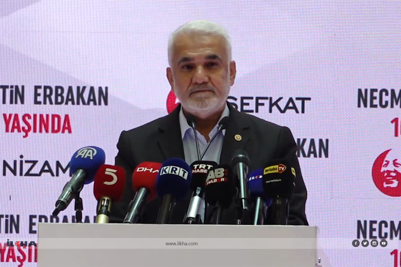 HÜDA PAR leader urges Muslims to revive Erbakan’s Islamic vision