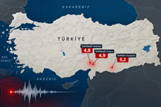 Adana ve Osmaniye’de peş peşe 3 deprem: Yetkililerden açıklama geldi