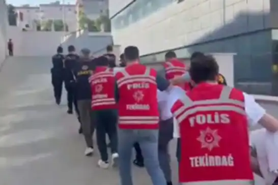 Tekirdağ’da 19 milyon liralık dolandırıcılık: 9 şüpheli tutuklandı