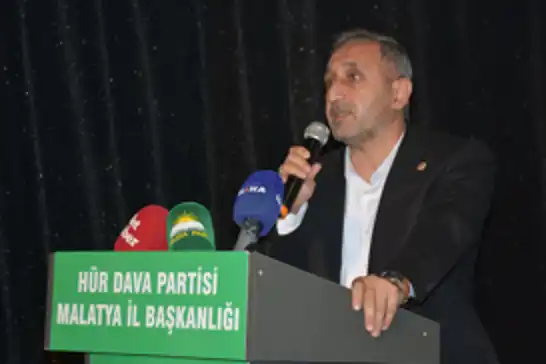 HÜDA PAR Genel Başkan Yardımcısı Demir'den Malatya Kongresinde "kardeşlik" vurgusu