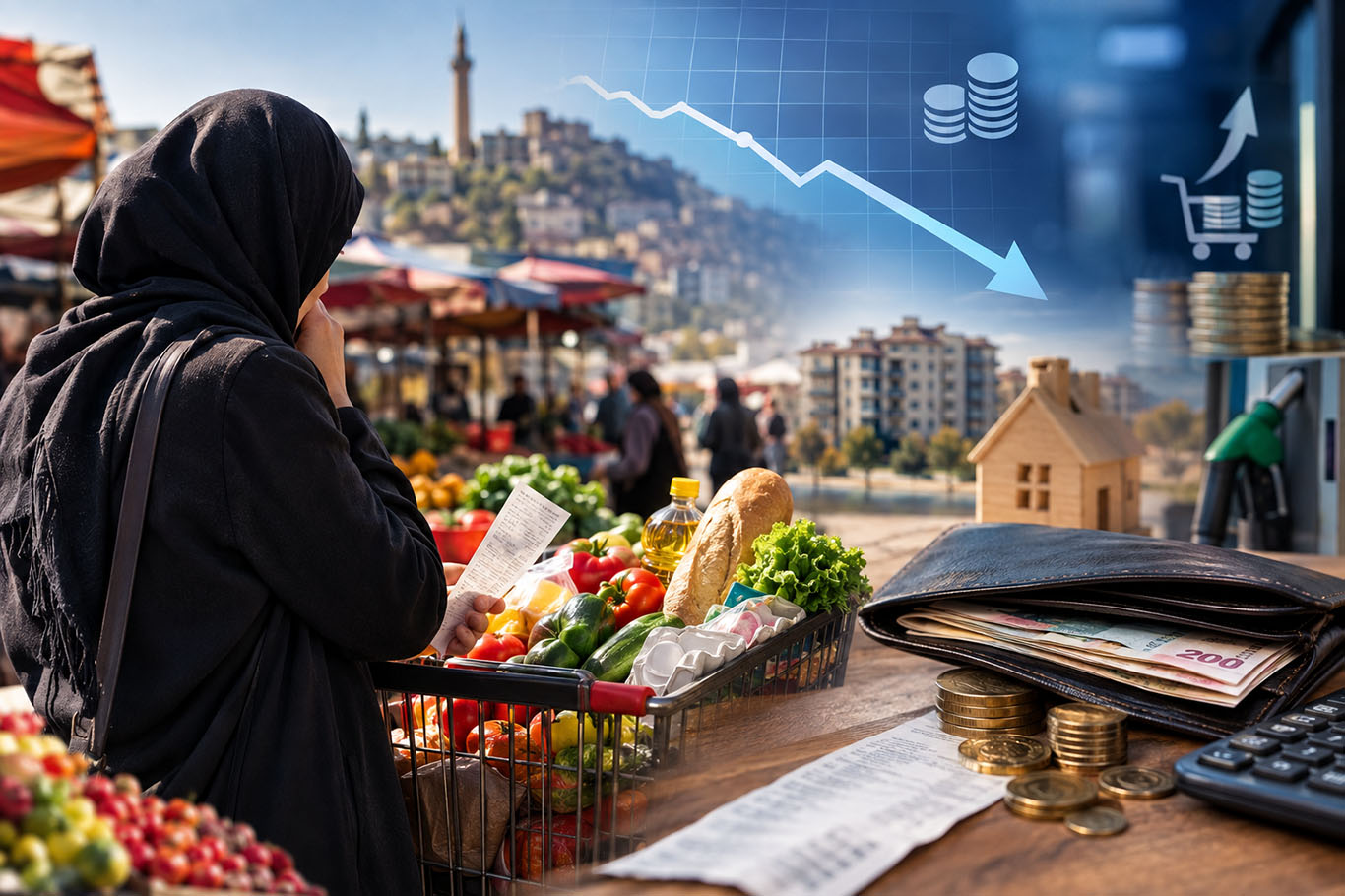 Enflasyon düşüyor, peki vatandaş neden hayat pahalılığını hissediyor?