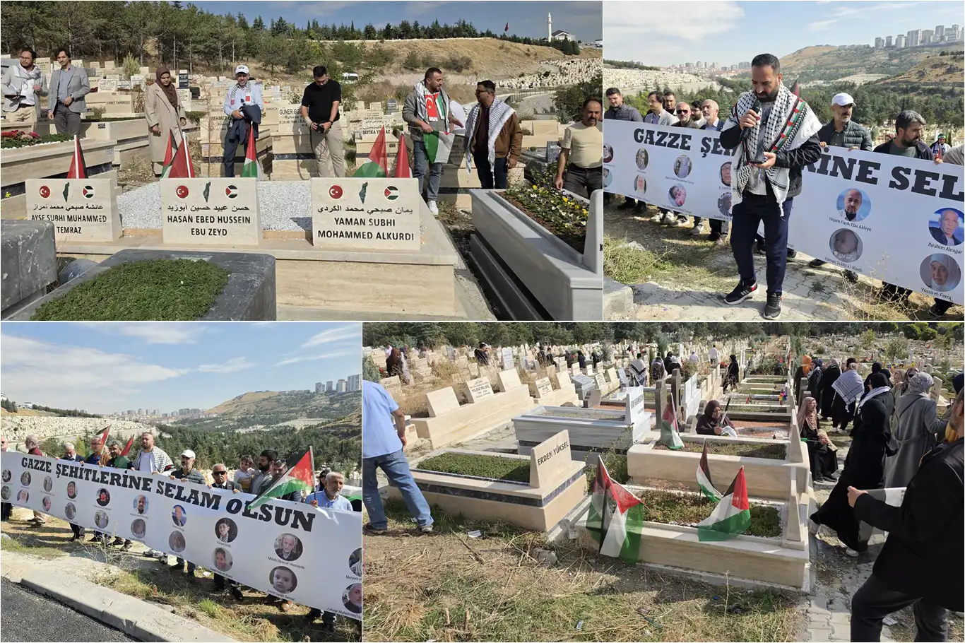 Ankara'da "Gazze Şehitlerini Anma ve Dua" programı düzenlendi