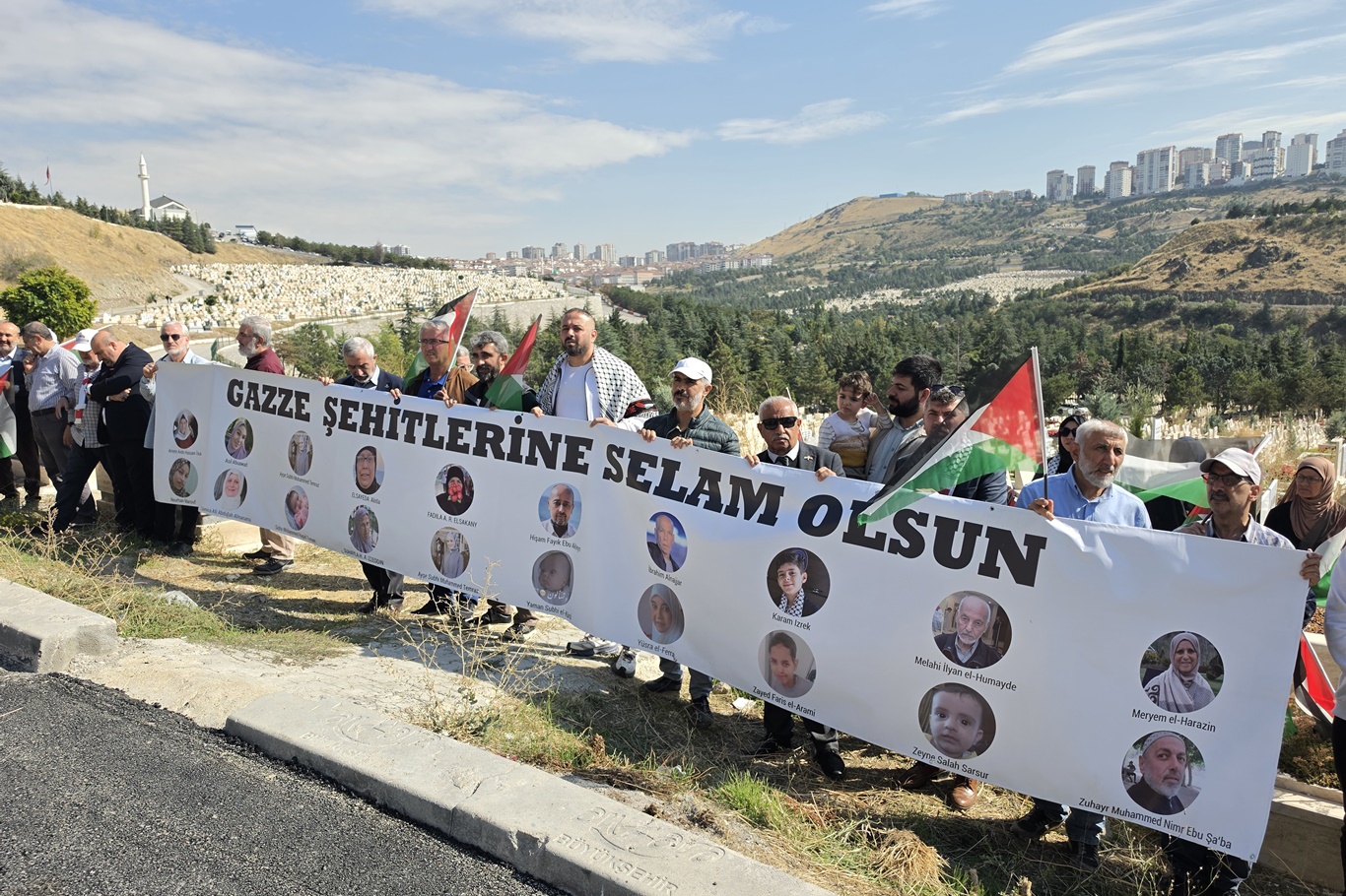 Ankara'da "Gazze Şehitlerini Anma ve Dua" programı düzenlendi
