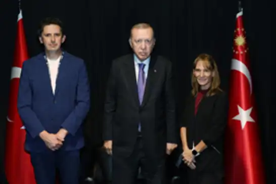 Cumhurbaşkanı Erdoğan, SpaceX yöneticilerini kabul etti
