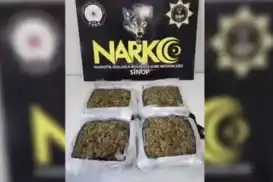 Sinop'ta 2 kilo 892 gram uyuşturucu ele geçirildi: 3 tutuklama