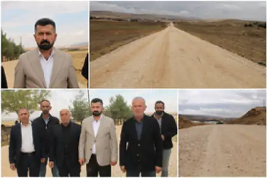 Muhtarlar tepki gösterdi: 18 köyün kullandığı yol ne zaman bitecek?