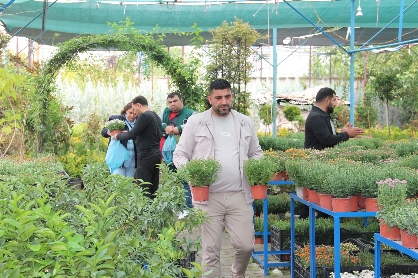 Fidanlıklarda sonbahar hareketliliği: Kasımpatı ve ağaçlara talep arttı