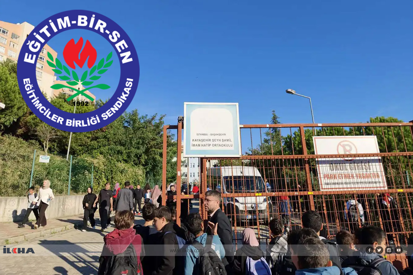 Eğitim-Bir-Sen'den Başakşehir'deki saldırı sonrası "Okul Güvenliği" çağrısı