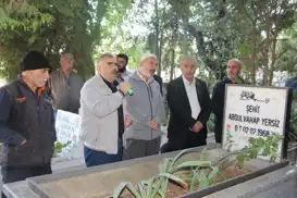 Şehadet mektebinin öğretmeni Abdulvahap Yersiz kabri başında yad edildi