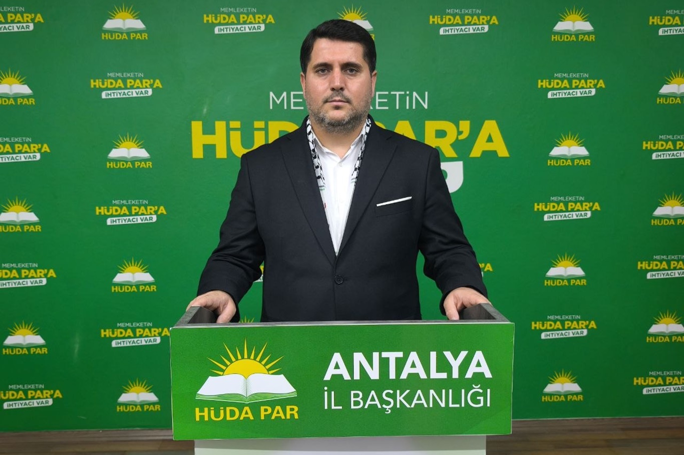 HÜDA PAR İl Başkanı Durmaz'dan Gazze mesajı Gün mazlumların yanında bulunma günüdür