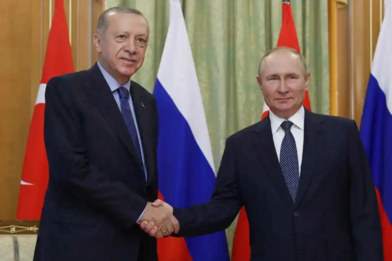 أردوغان يبحث مع بوتين العلاقات التركية الروسية والتطورات الإقليمية والدولية