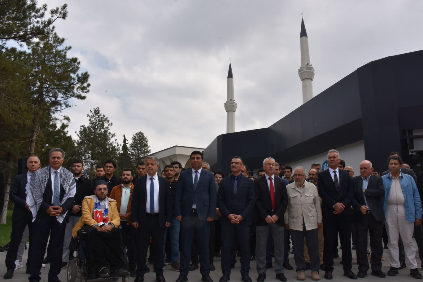 İnönü Üniversitesinde Gazze için dayanışma yürüyüşü