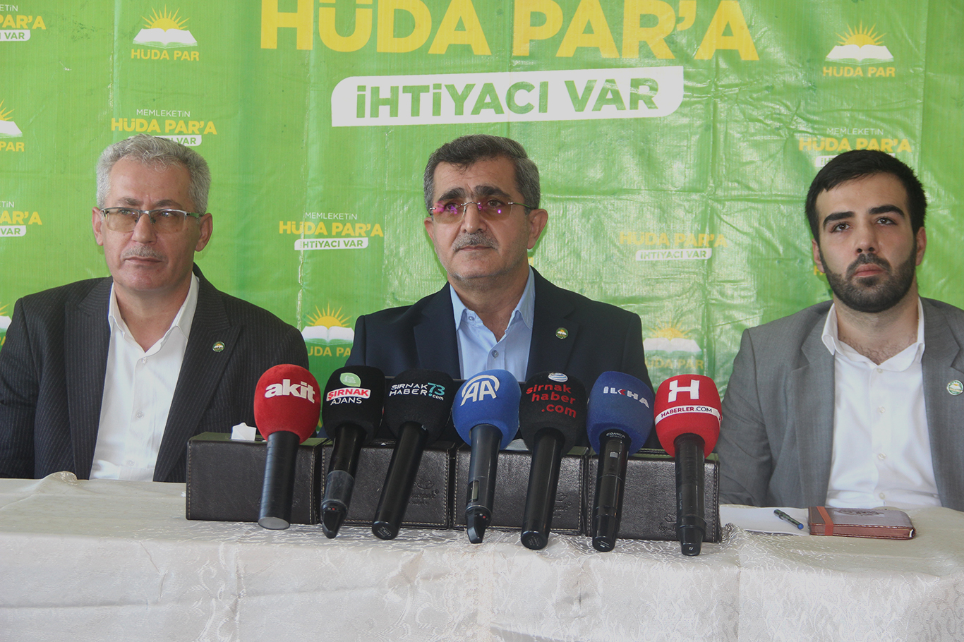 HÜDA PAR'DAN ŞIRNAK RAPORU: SAHA TESPİTLERİ PAYLAŞILDI, ÇÖZÜM ÇAĞRISINDA BULUNULDU