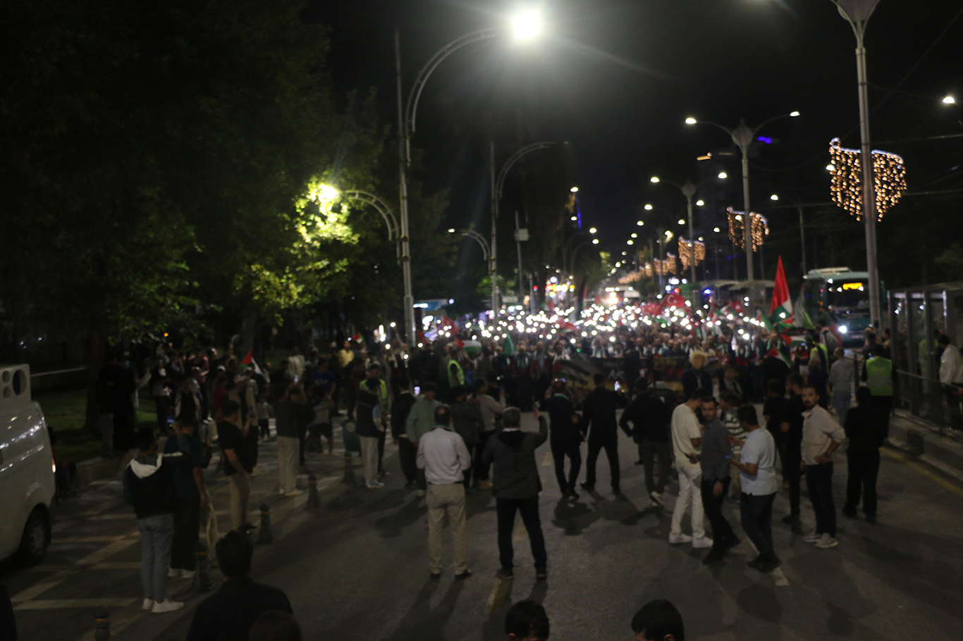 Şanlıurfa'da Gazze'ye destek yürüyüşü düzenlendi