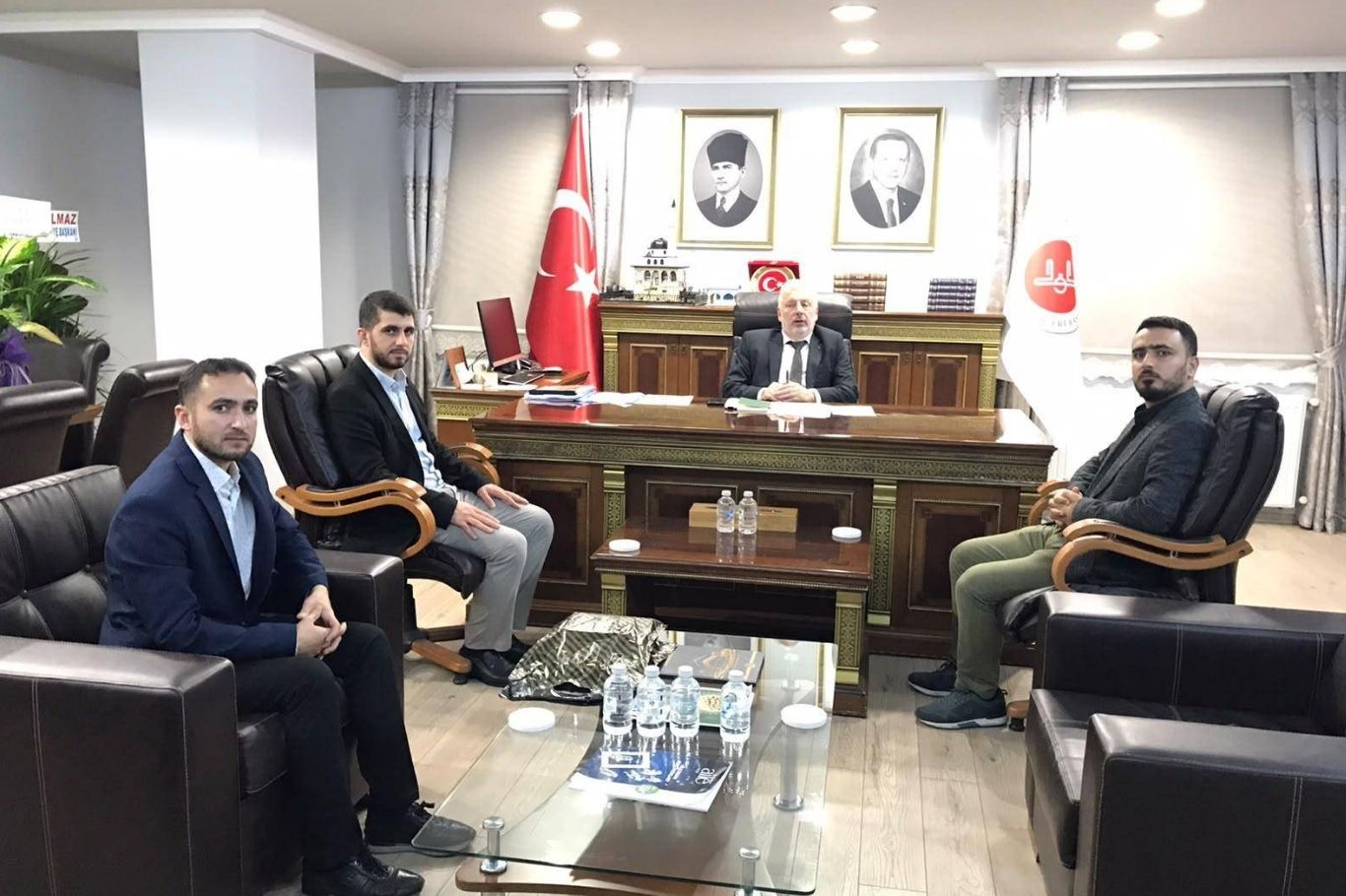 Rize Peygamber Sevdalıları Derneğinden Yılmaztürk ve Badır'a ziyaret