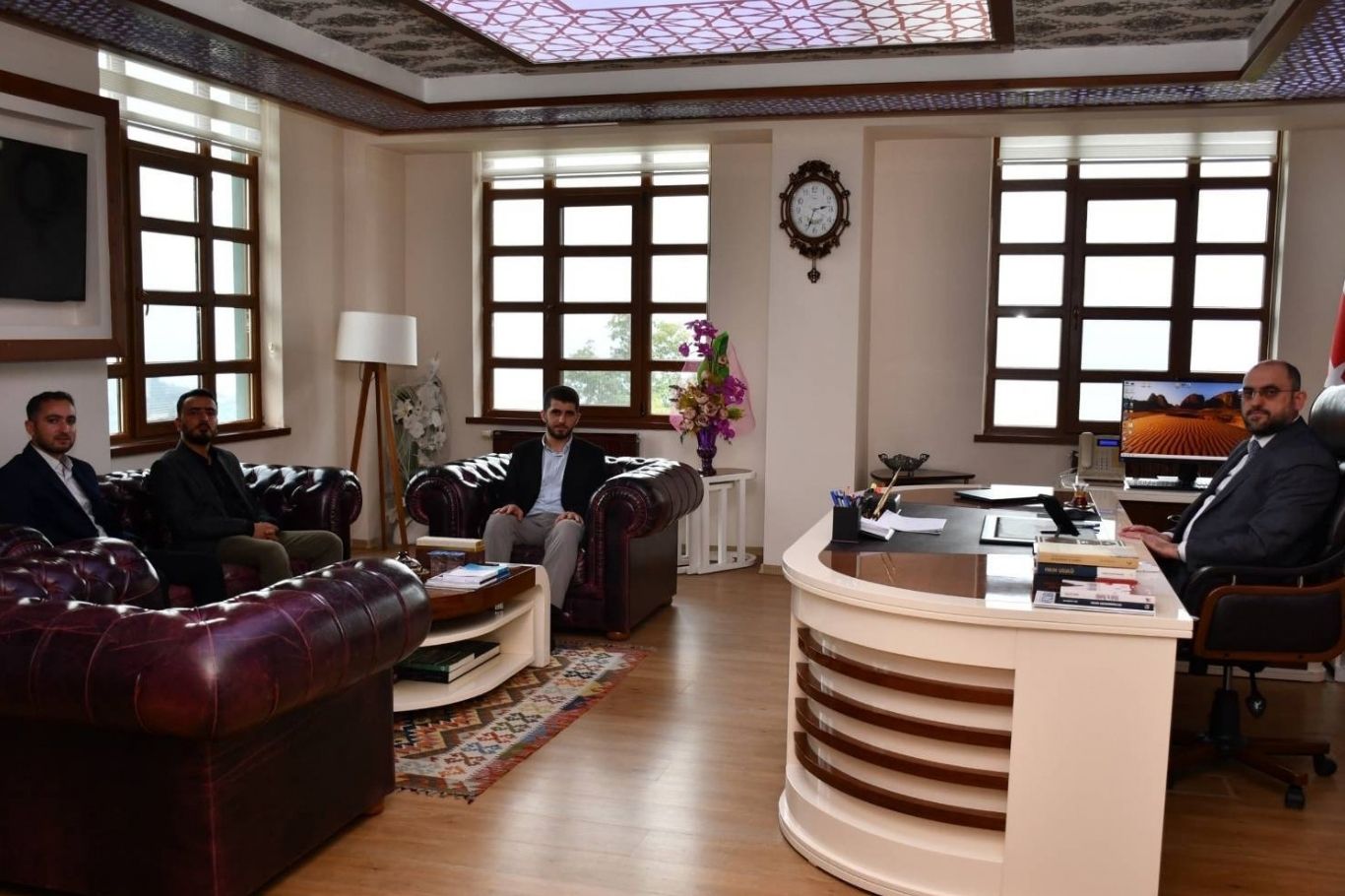 Rize Peygamber Sevdalıları Derneğinden Yılmaztürk ve Badır'a ziyaret