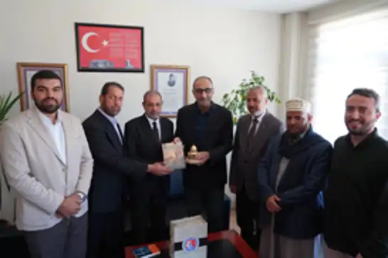 Filistin Alimler Birliği'nden Çanakkale Üniversitesi İlahiyat Fakültesine ziyaret