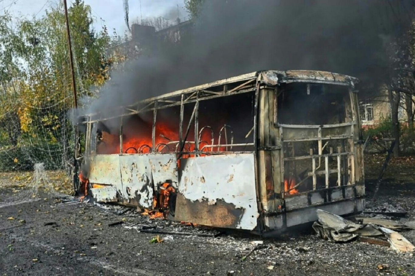 Ukrayna: Rusya'nın otobüs saldırısında 30 kişi öldü, 18 kişi yaralandı