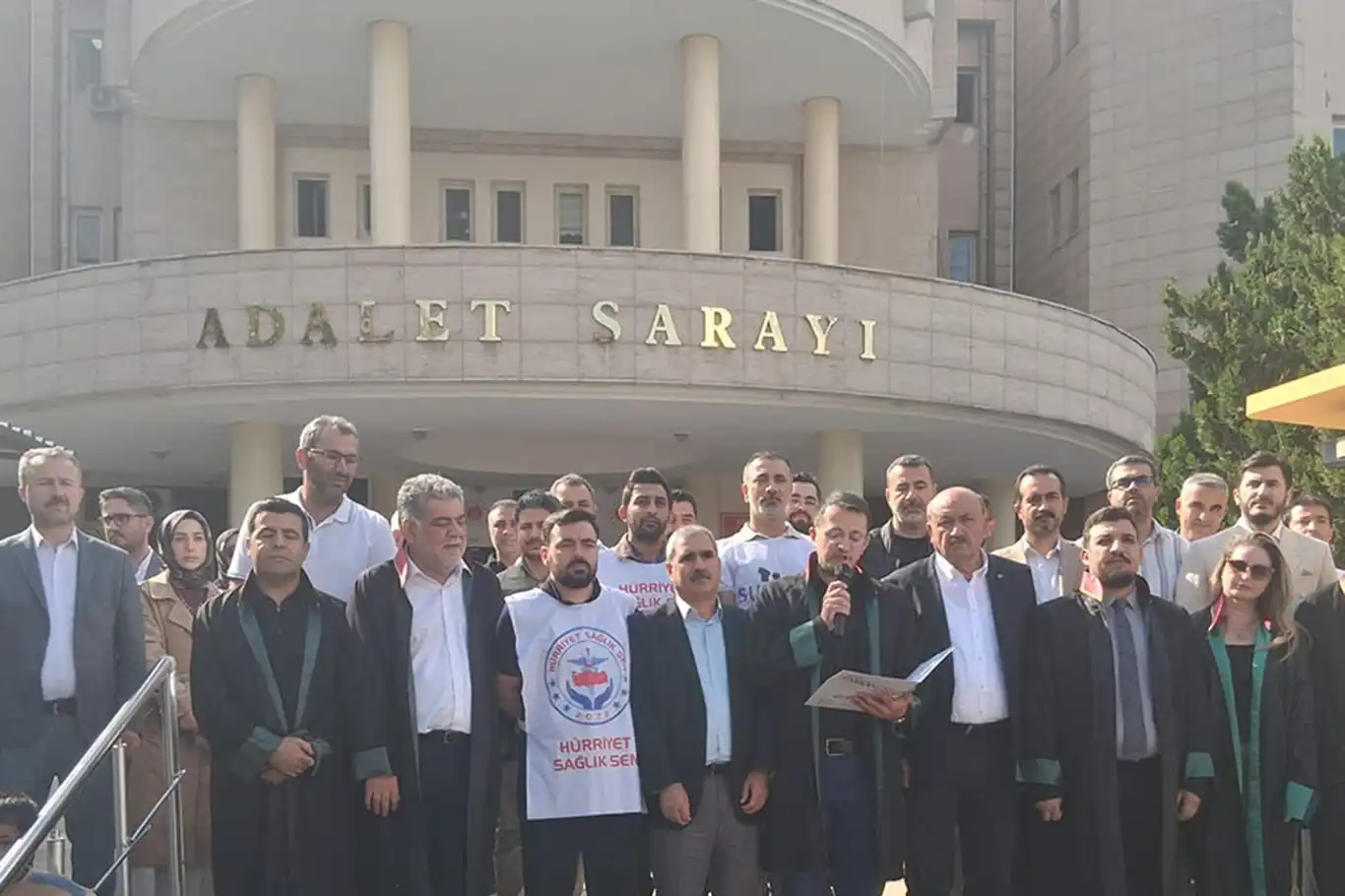 Şanlıurfa'da Gazze'deki sağlık sistemine yönelik saldırılara tepki