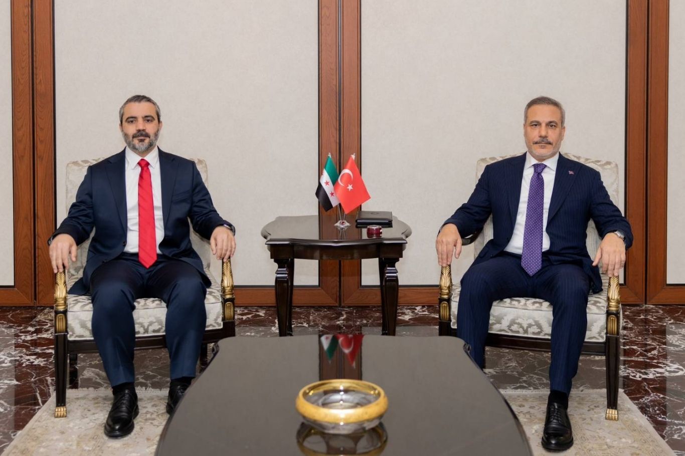 Bakan Fidan, Suriyeli mevkidaşı Şeybani ile görüştü