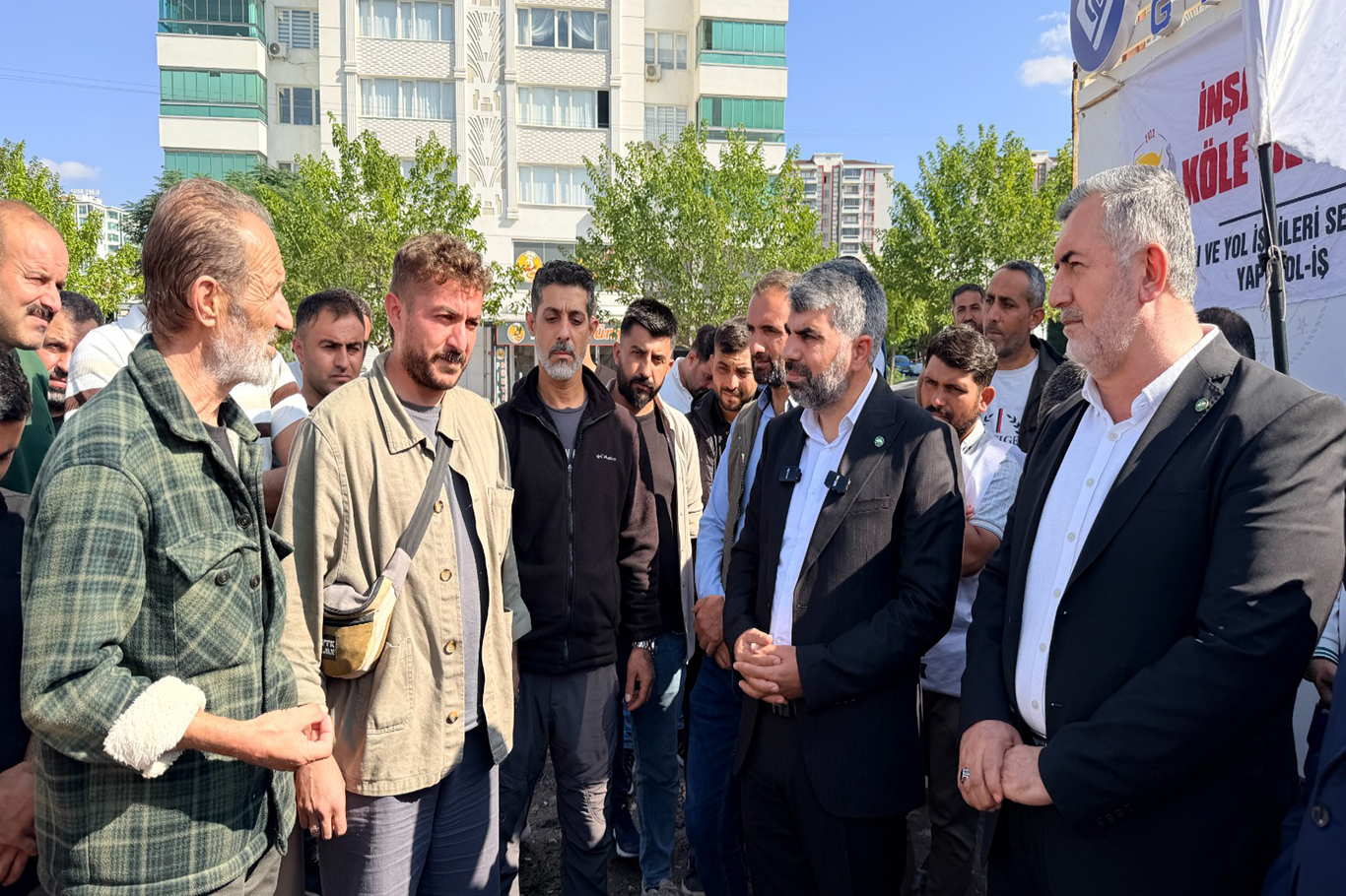 HÜDA PAR Milletvekili Dinç: İşçilerin hakları gözetilmelidir
