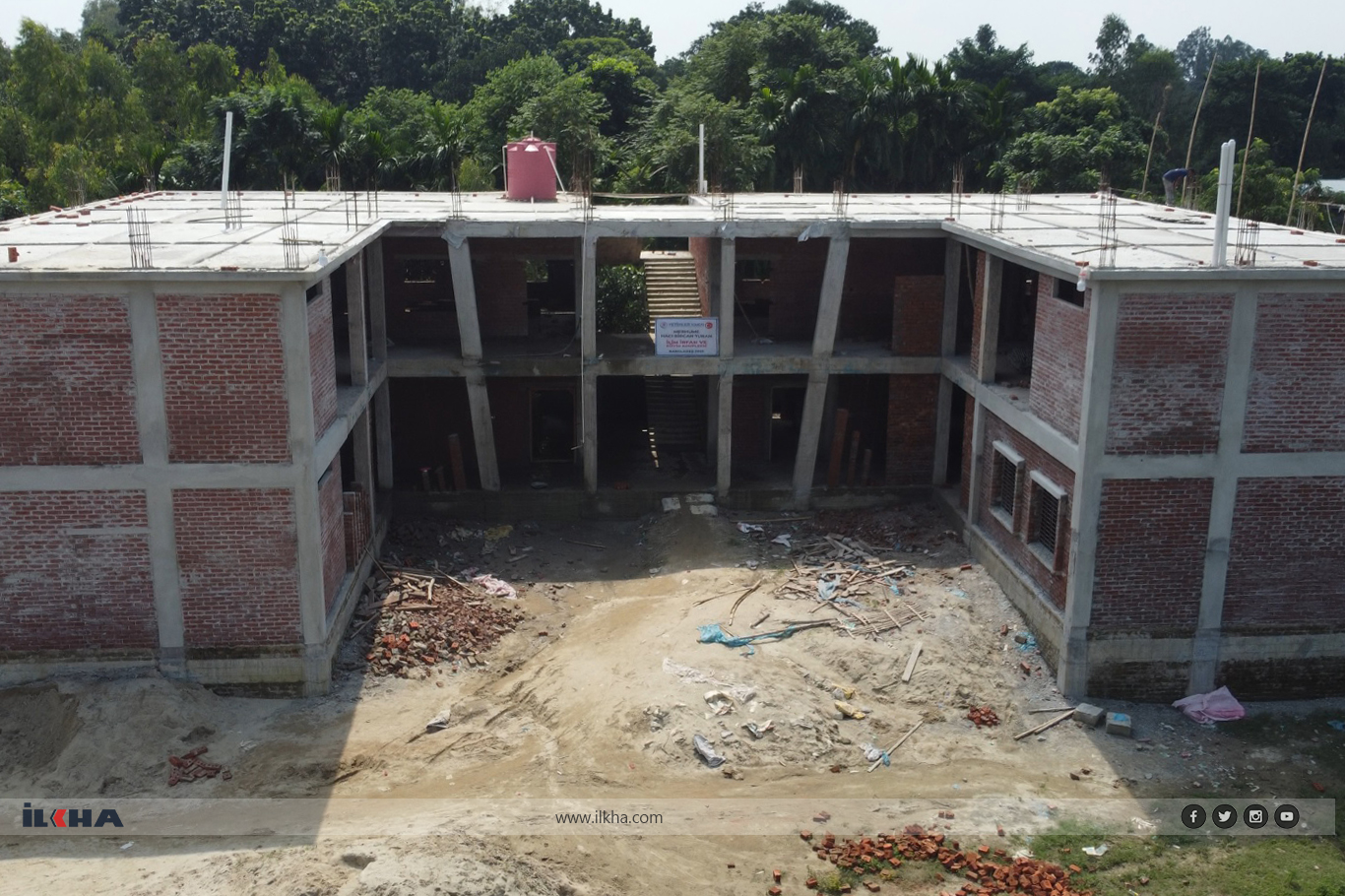Weqfa Êtîman li Bangladeşê avakirina komplekseke êtîmxaneyekê didomîne