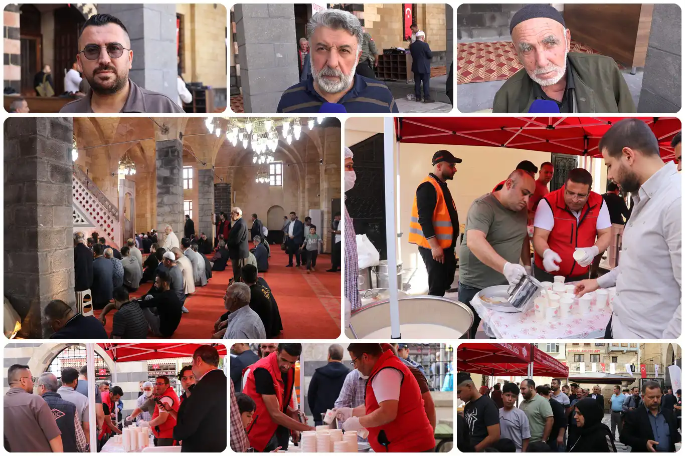 Tahtani Camii'nin açılışını cemaat ve esnaf sevinçle karşıladı