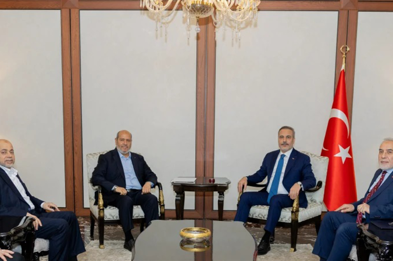 Bakan Fidan, HAMAS heyetiyle görüştü