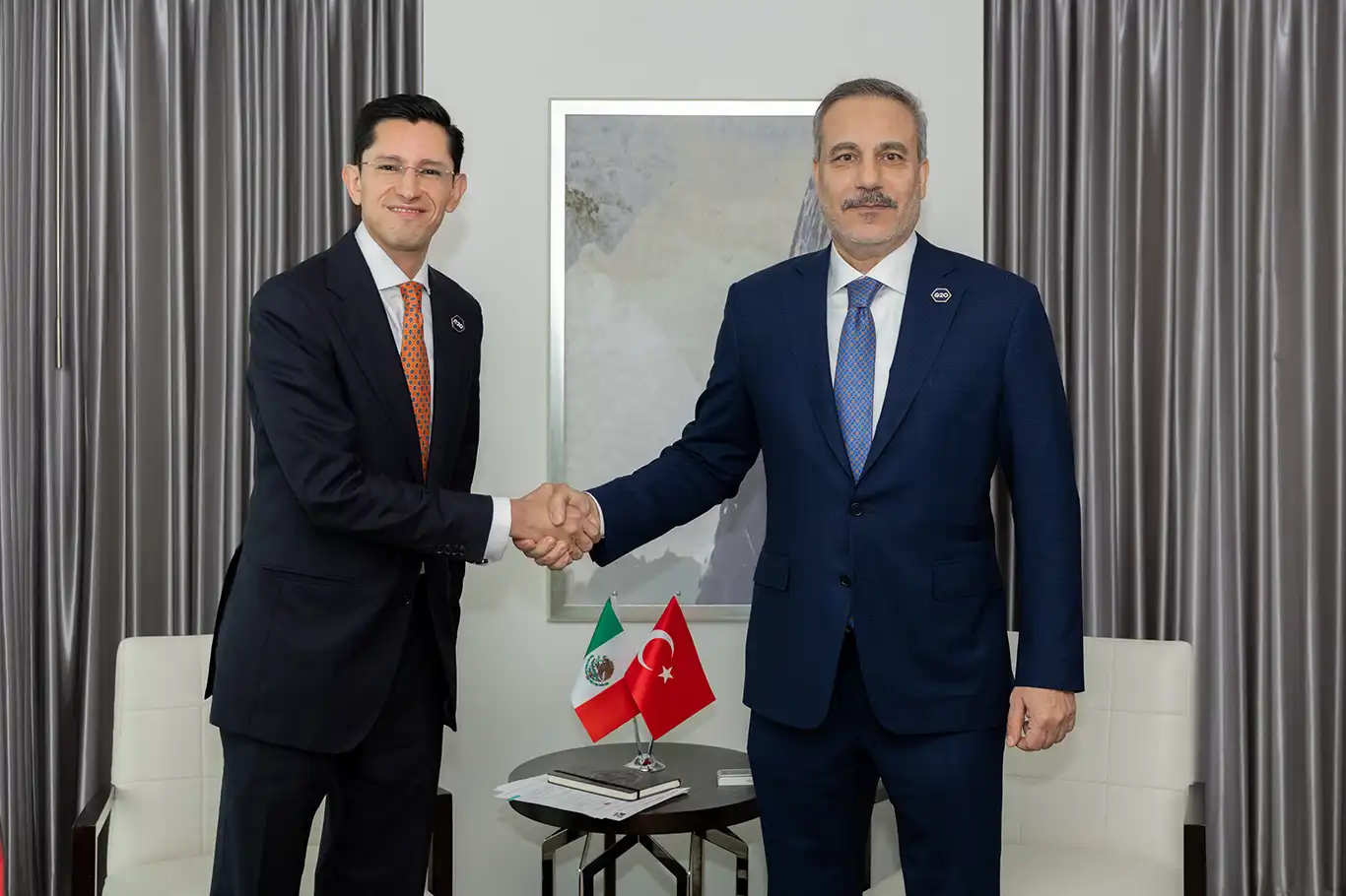 Turkish, Mexican foreign ministers meet on sidelines of G20 talks in Atlanta