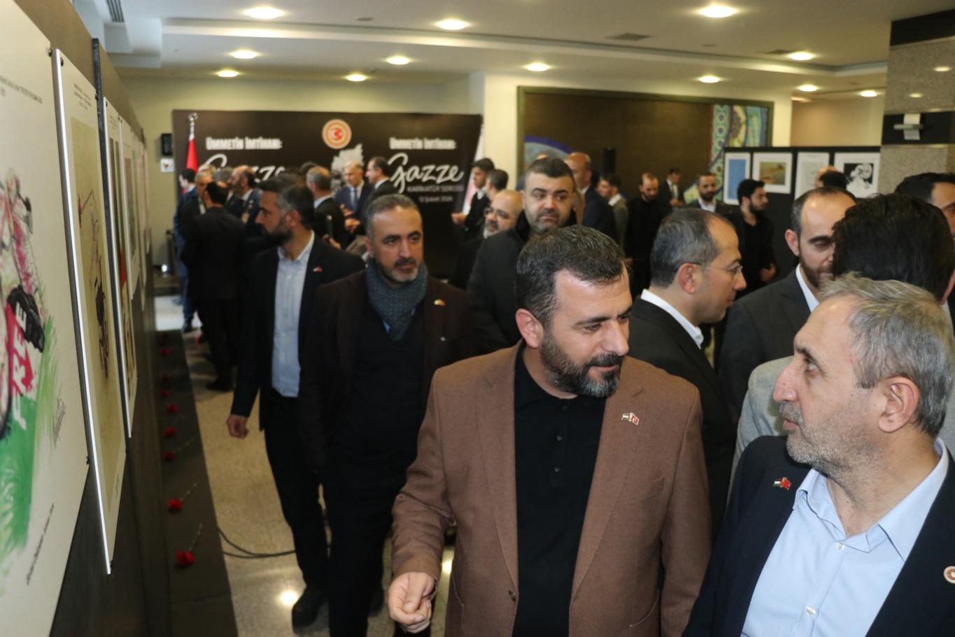 TBMM’de “Ümmetin İmtihanı: Gazze” sergisi açıldı