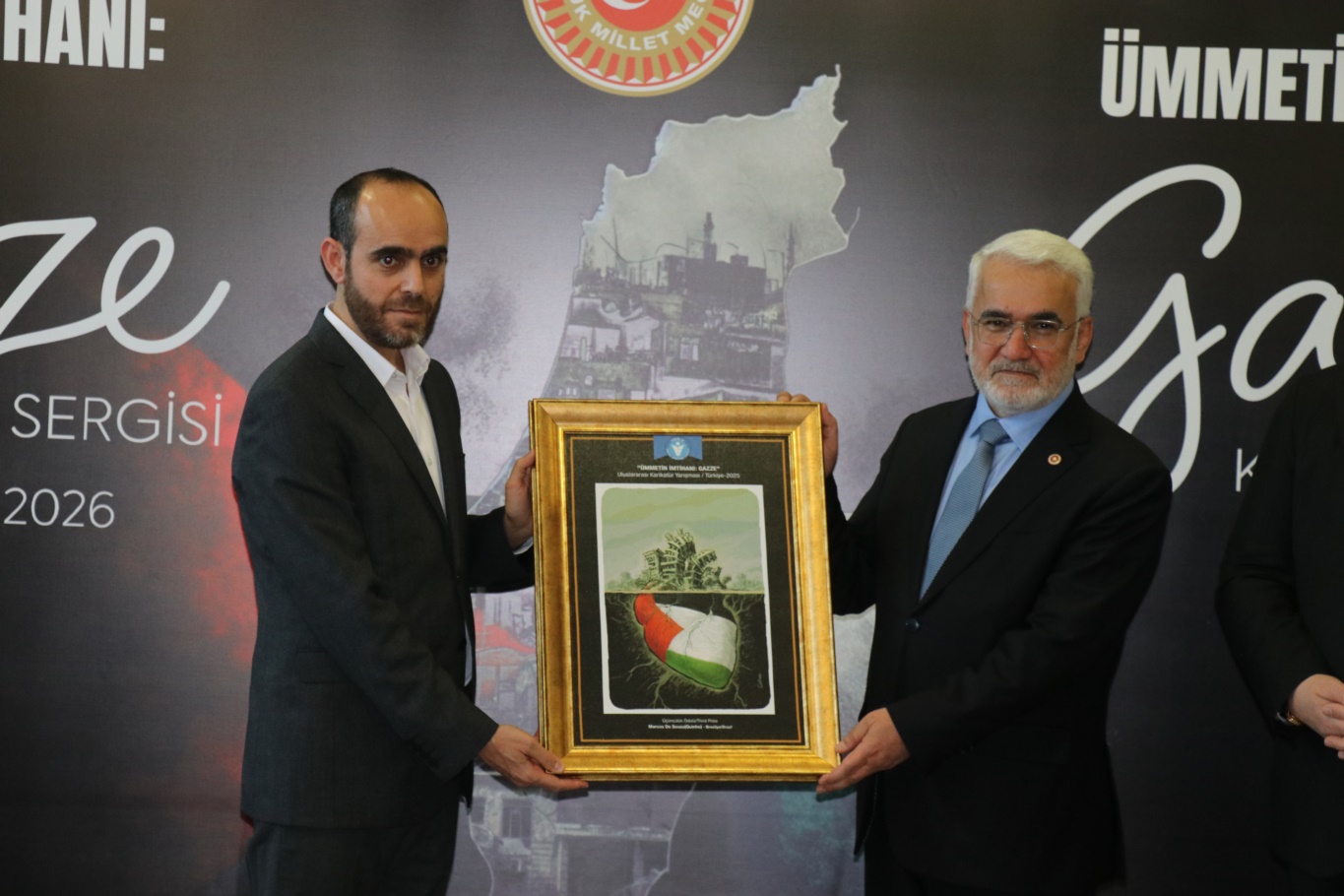 TBMM’de “Ümmetin İmtihanı: Gazze” sergisi açıldı