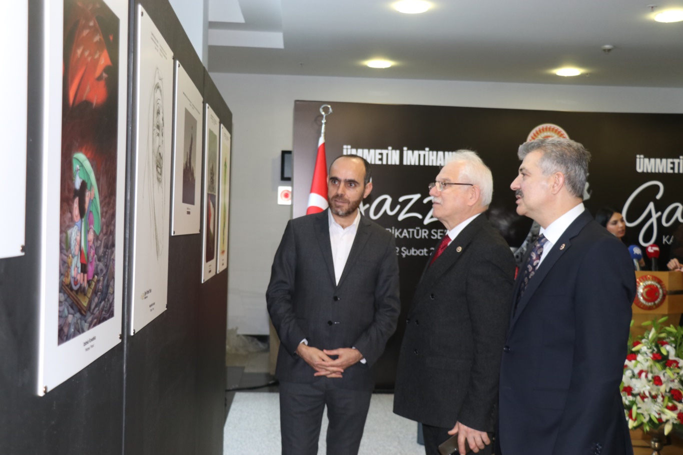 TBMM’de “Ümmetin İmtihanı: Gazze” sergisi açıldı