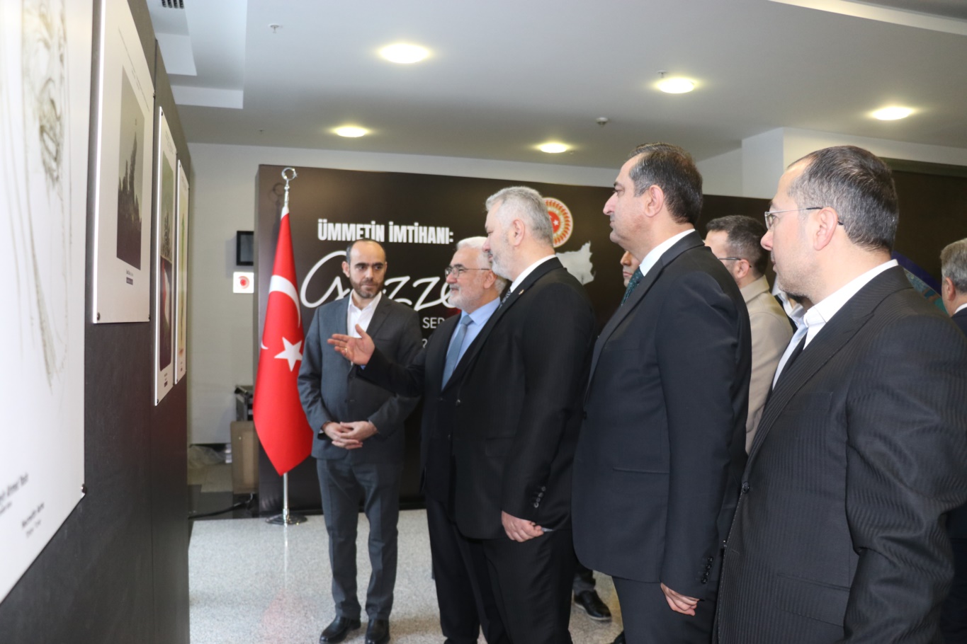TBMM’de “Ümmetin İmtihanı: Gazze” sergisi açıldı