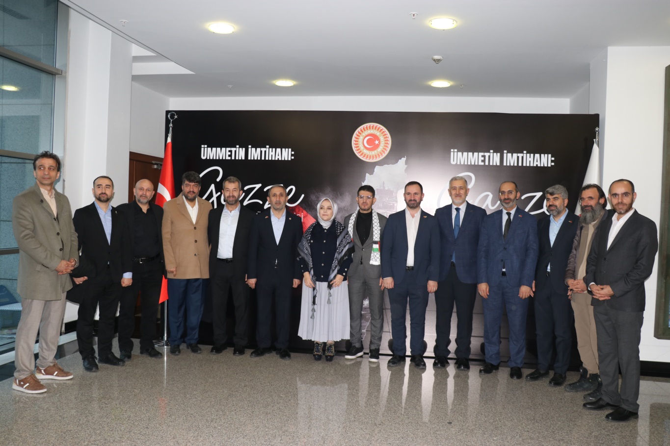 TBMM’de “Ümmetin İmtihanı: Gazze” sergisi açıldı