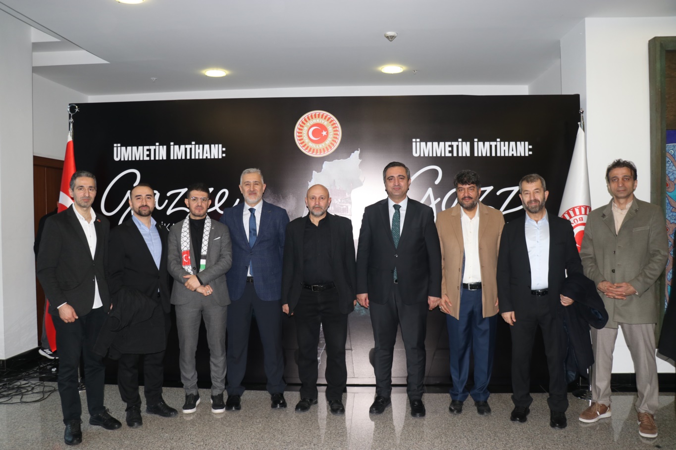 TBMM’de “Ümmetin İmtihanı: Gazze” sergisi açıldı