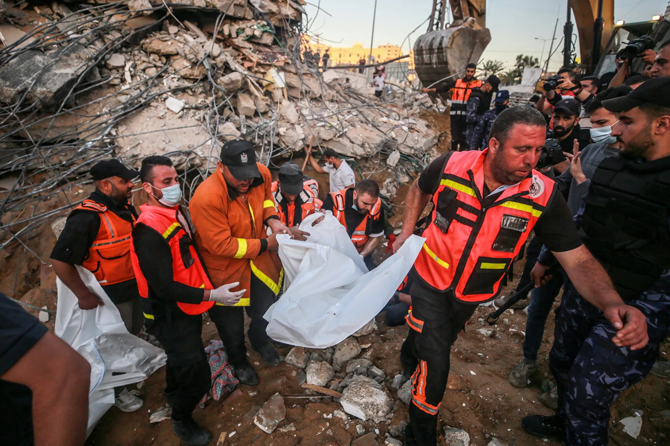 Israeli strikes kill eight Palestinians as Gaza hospitals face imminent collapse