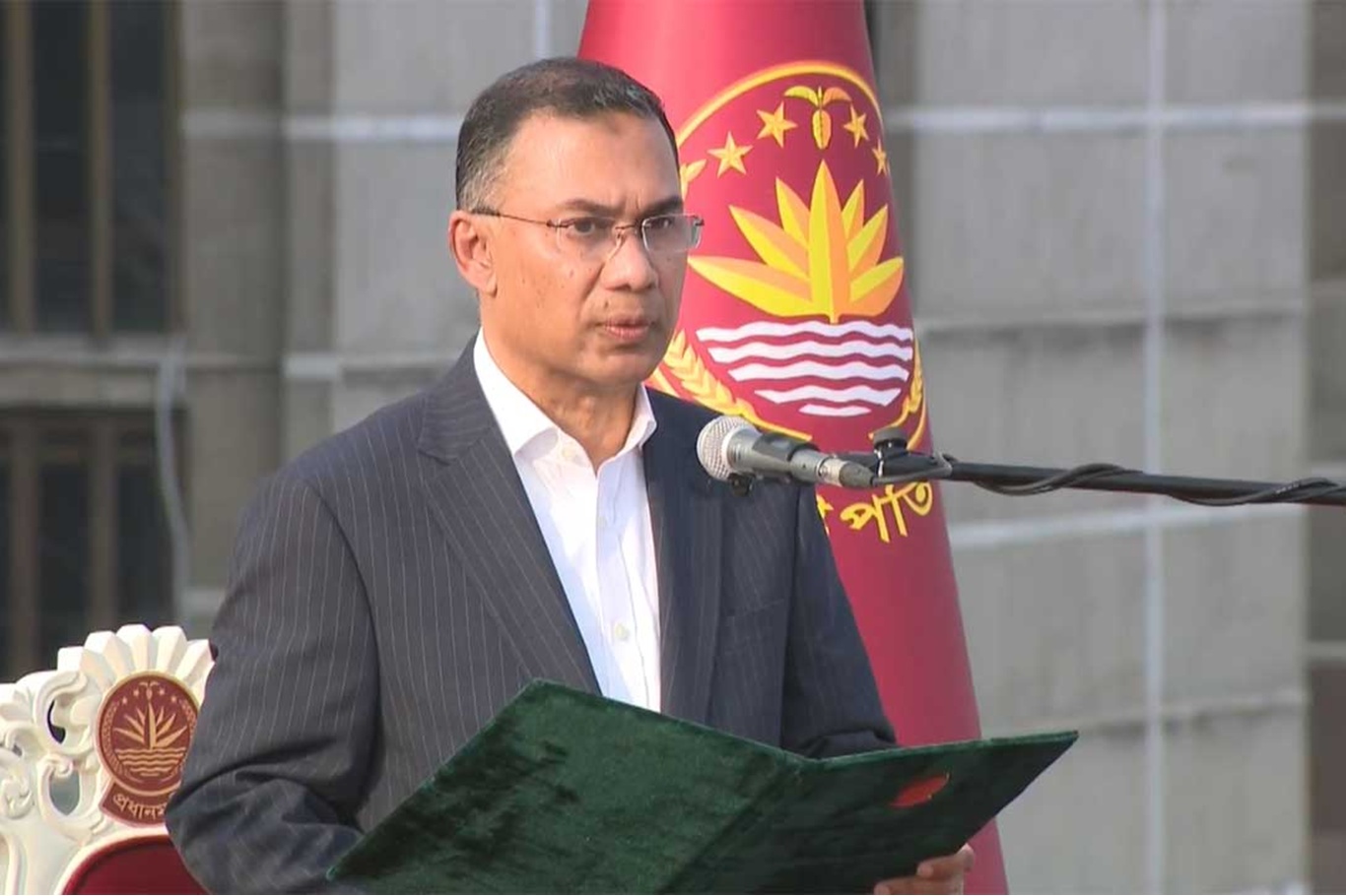 Tarique Rahman sworn in as Bangladesh’s PM after landmark election victory